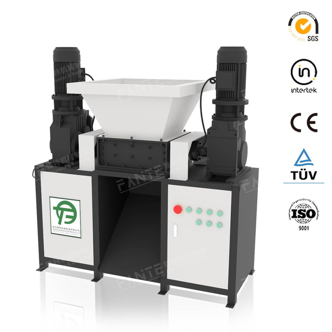 FT2S Mini Double Motor Shredder - Tire Shredder and Metal Shredder ...