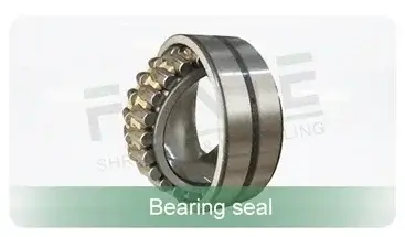 Durable bearing seal of double shaft shredder preventing dust and contaminants
