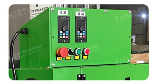 The control switch, easy to operate, with overload protection to protect the normal operation of the machine.