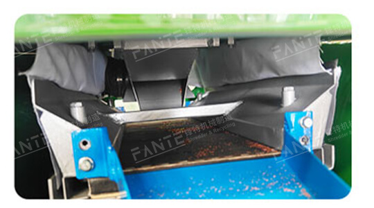 The mini copper wire granulator separates copper and plastic by specific gravity. Under vibration and airflow, particles are sorted and discharged from different ports.