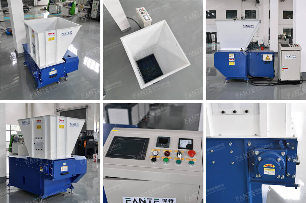 Single shaft shredder actual photo