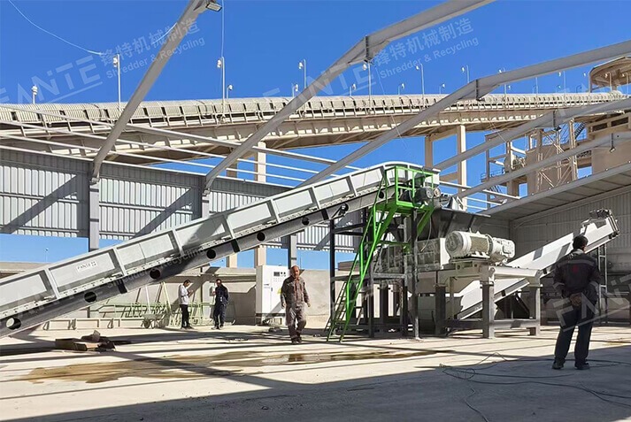 Tire Recycling Case Site in Middle East