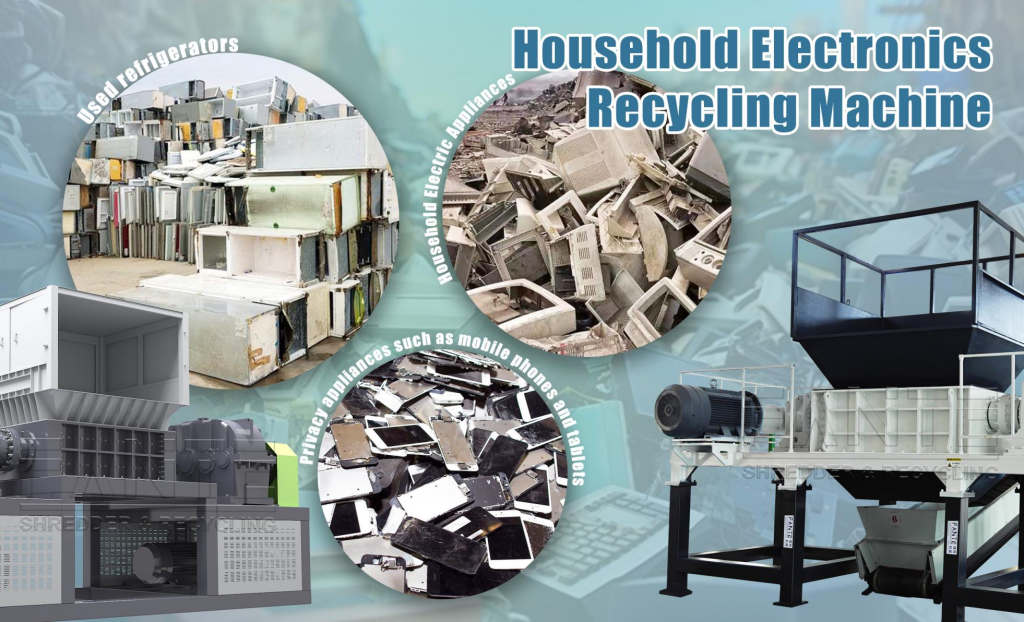 E-waste recycling machine